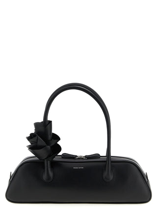 Bolso de hombro de becerro negro