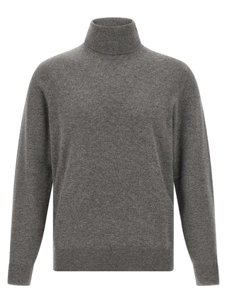 Gray Cashmere Cardigan