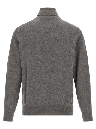 Gray Cashmere Cardigan