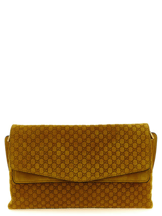 Bicolor Calfskin Shoulder Bag