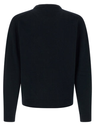 Blue Wool Cardigan