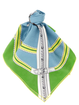 Multicolor Silk Scarf