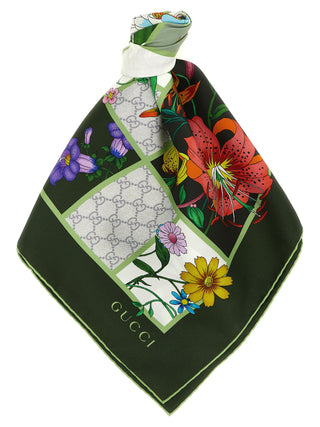 Black Silk Foulard