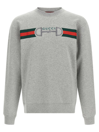 Gray Cotton Sweatshirt