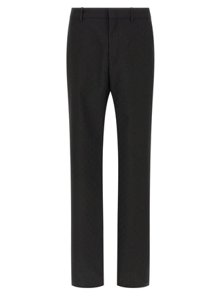 Black Polyester Dress Pants