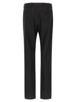 Black Polyester Dress Pants