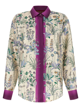 Multicolor Silk Blouse