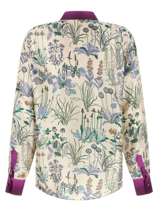Multicolor Silk Blouse