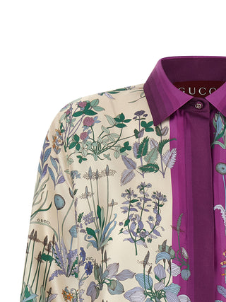 Multicolor Silk Blouse