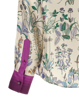Multicolor Silk Blouse