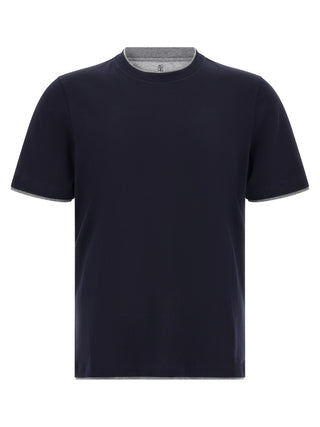 Blue Cotton T-Shirt