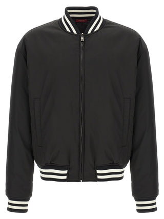 Bicolor Polyester Bomber
