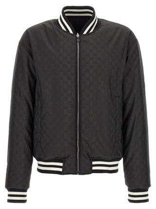 Bicolor Polyester Bomber