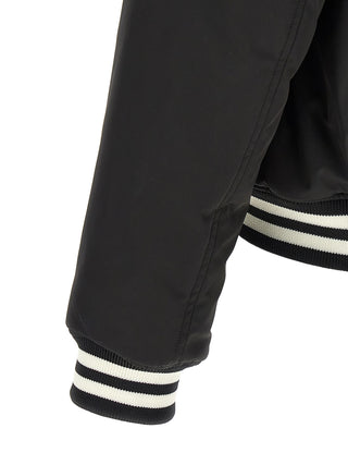 Bicolor Polyester Bomber