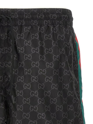 Black Polyamide Shorts