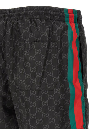 Black Polyamide Shorts
