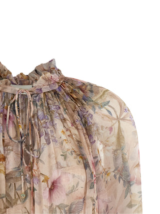 Multicolor Viscose Blouse