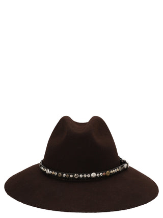 Brown Wool Fedora