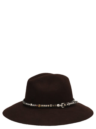 Brown Wool Fedora