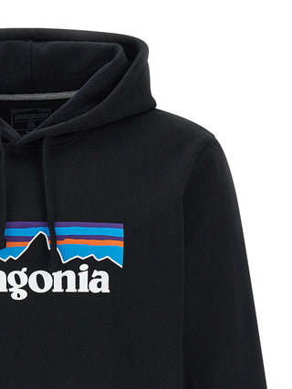 Black Polyester Sweatshirt