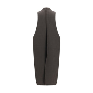 Gray Wool Oves Aries Sleeveless Jacket