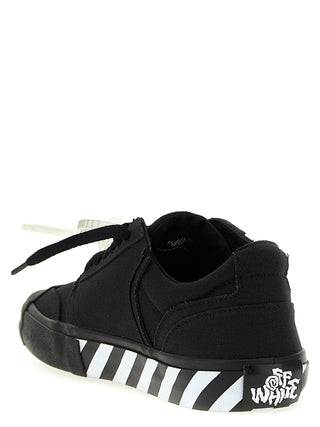 Bicolor Cotton Low Top Sneakers
