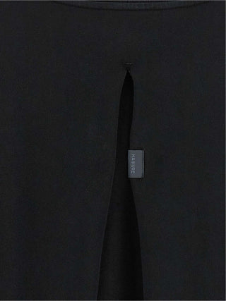Camiseta de algodón negro