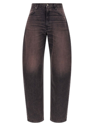 Multicolor Cotton High-Waisted Jean