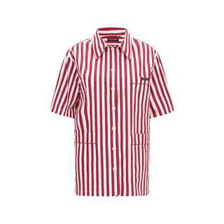 Camisa de algodón con estampado multicolor