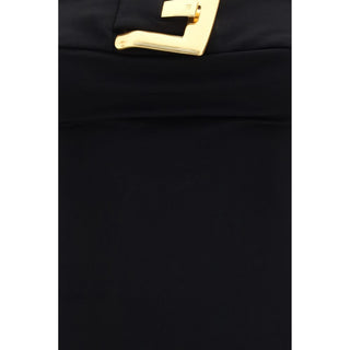 Black Viscose Cocktail Dress