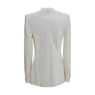 Blazer beige de viscosa