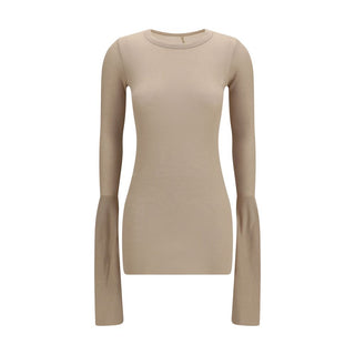 Beige Viscose Shirt