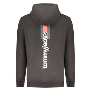 Black Cotton Men's Sweatshirt