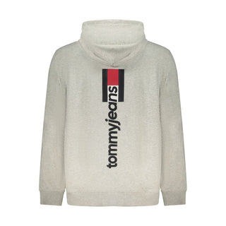 Sudadera para hombre de algodón gris
