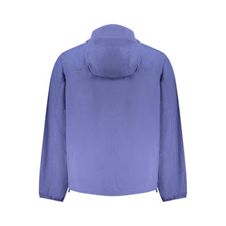 Blue Polyamide Men's Jacket