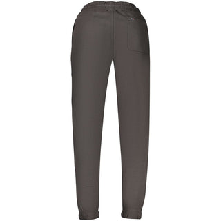 Pantalones de algodón negros para hombre