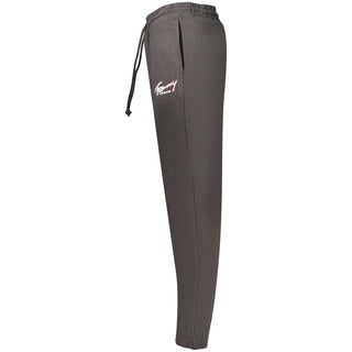 Pantalones de algodón negros para hombre