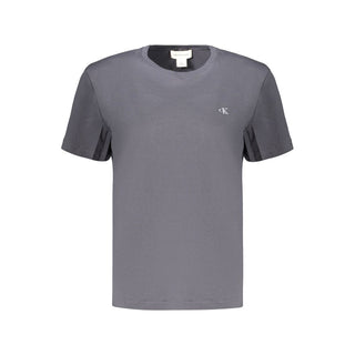 Gray Cotton Women's T-Shirt