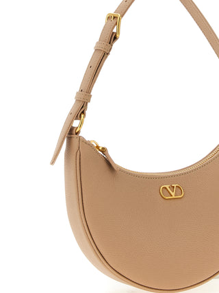 Multicolor Calfskin Shoulder Bag
