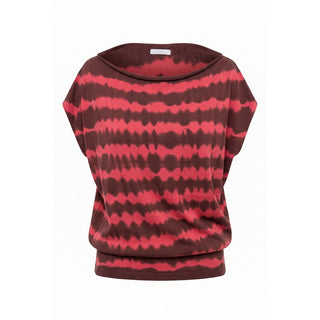 Brown Cotton Women T-Shirt
