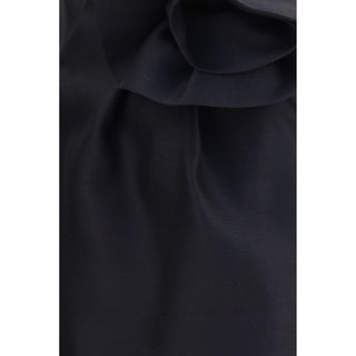 Black Wool Oves Aries Mini Skirt