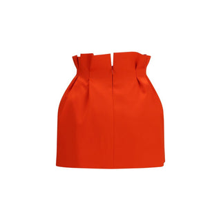 Multicolor Silk Mini Skirt