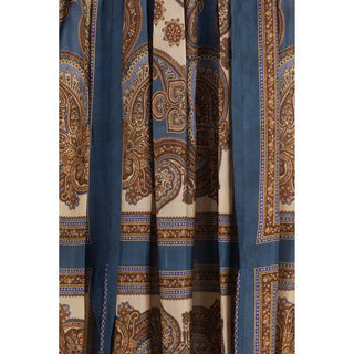 Multicolor Silk Casual Dress