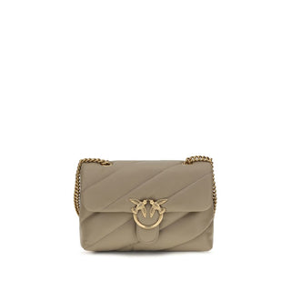 Gray Calf Leather Bos Taurus Shoulder Bag