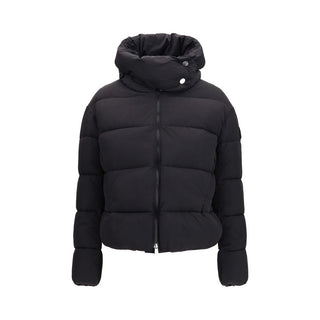 Black Nylon Full-Length Jacket