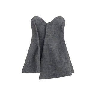Gray Wool Oves Aries Corset