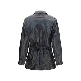 Black Lambskin Leather Jacket