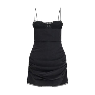 Black Silk Cocktail Dress