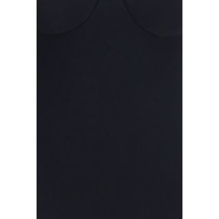 Black Polyamide One-Piece Swimsuit