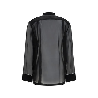 Black Silk Shirt